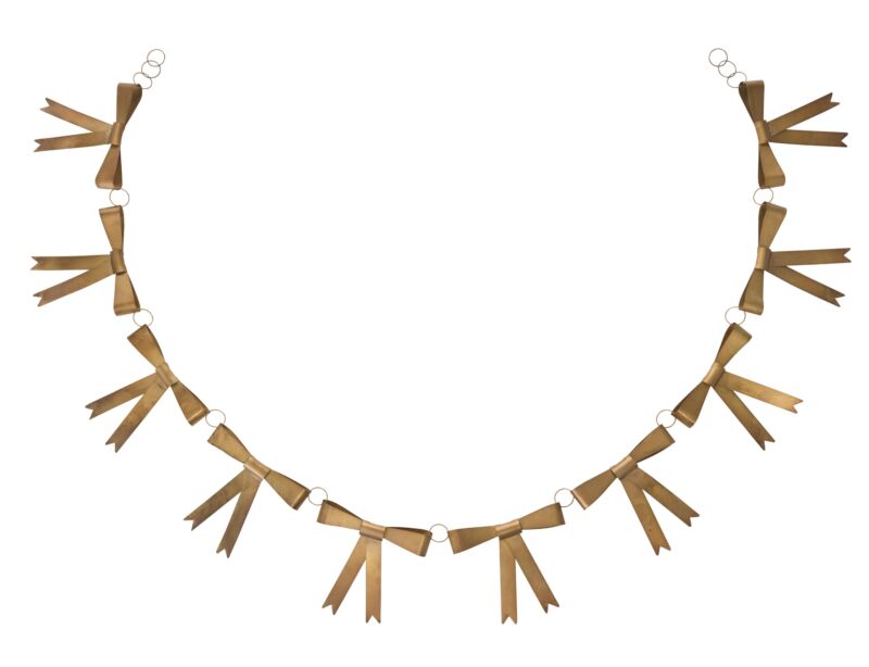 Gold Bow Garland