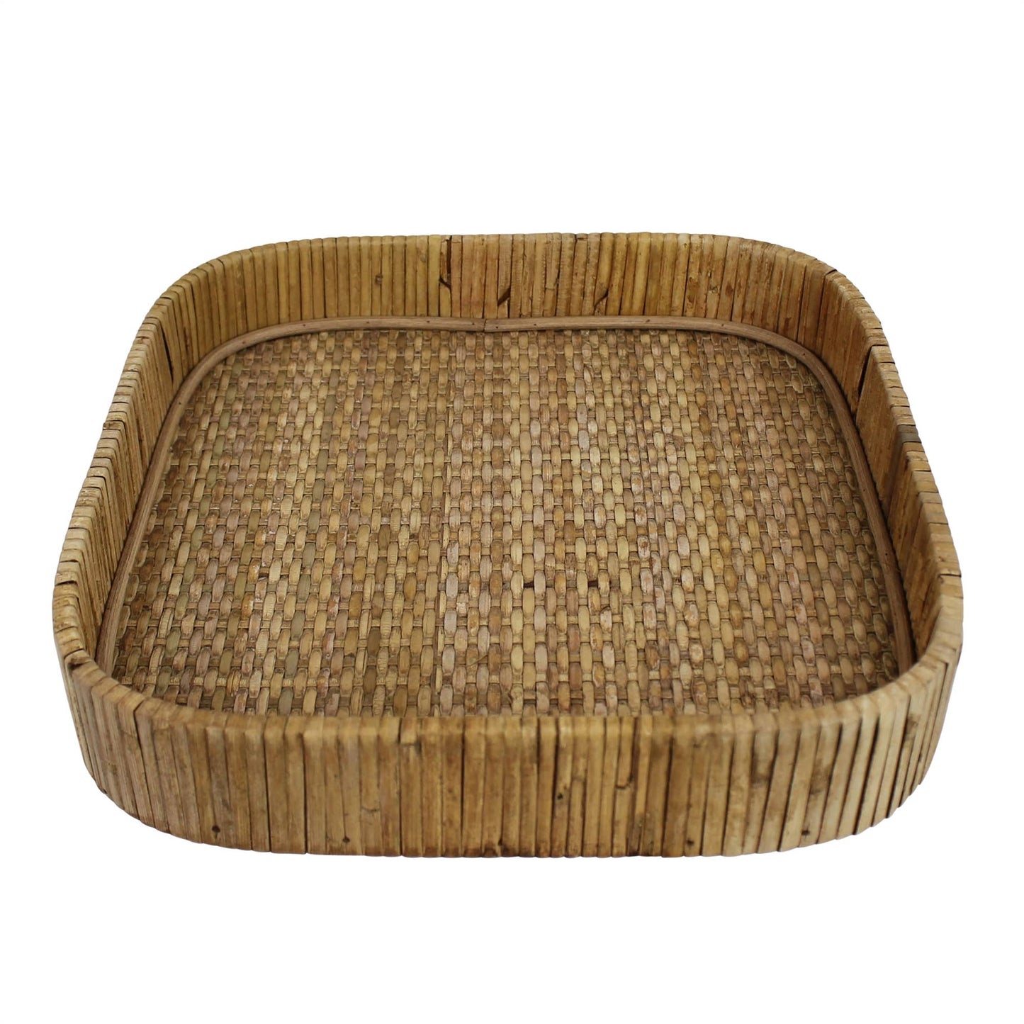 Cayman Tray, Rattan, Square - Sm