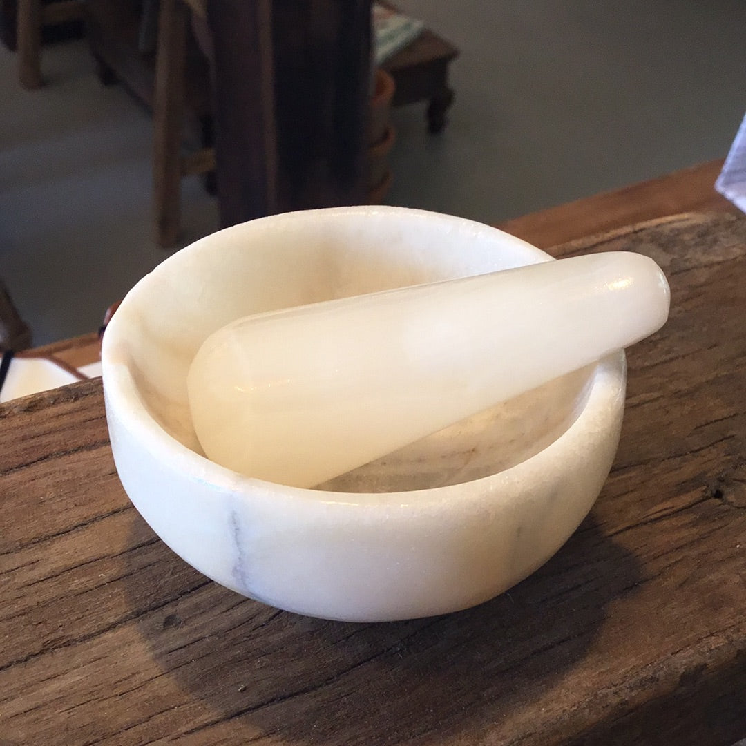 Onyx Bowl and Pestle - Small