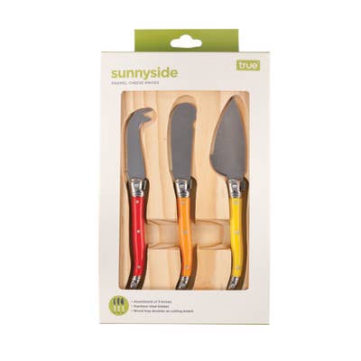 Sunnyside: Enamel Cheese Knives