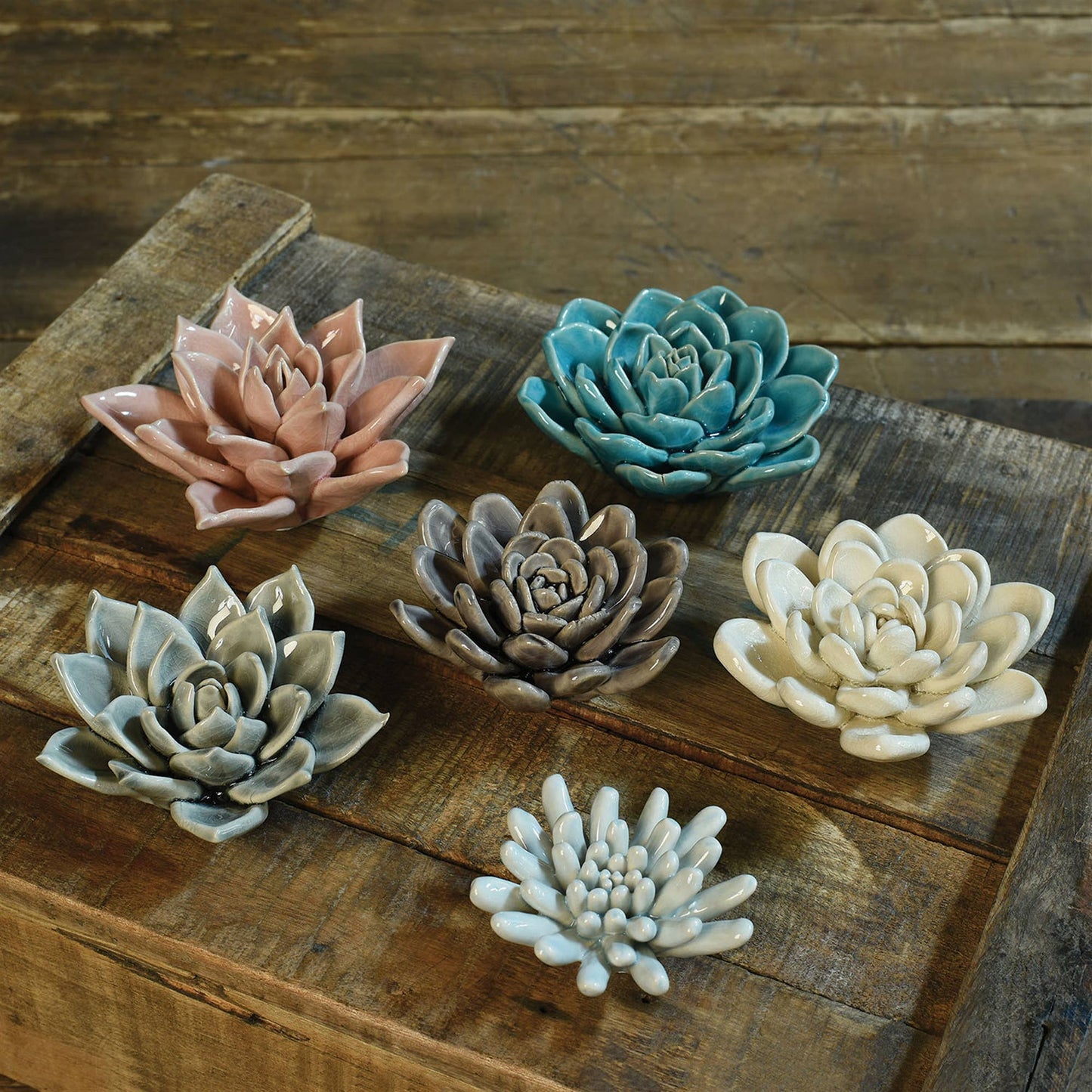 Ceramic Succulent - Soft Lilac
