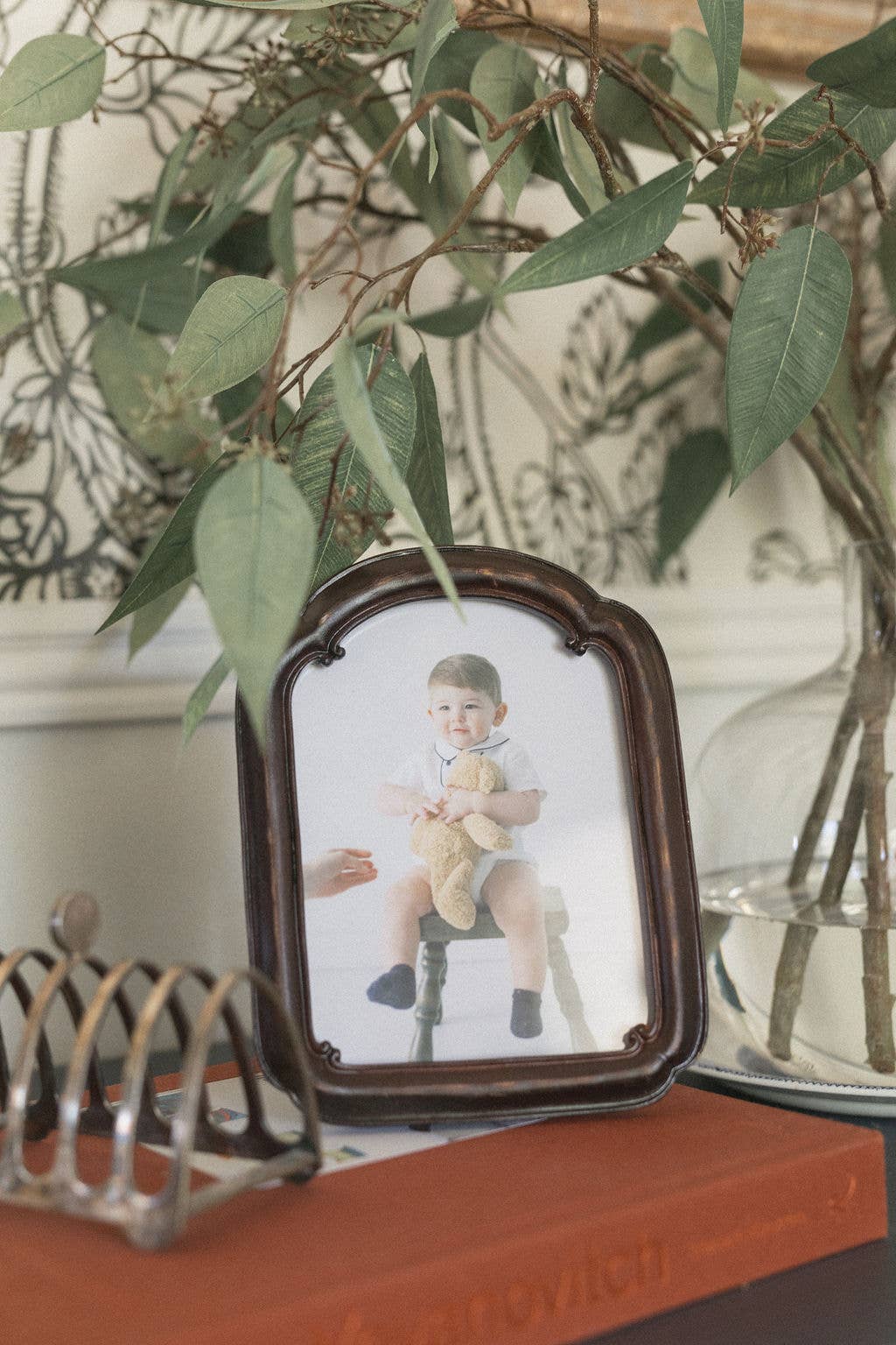Fancy Arch Brown Photo Frame