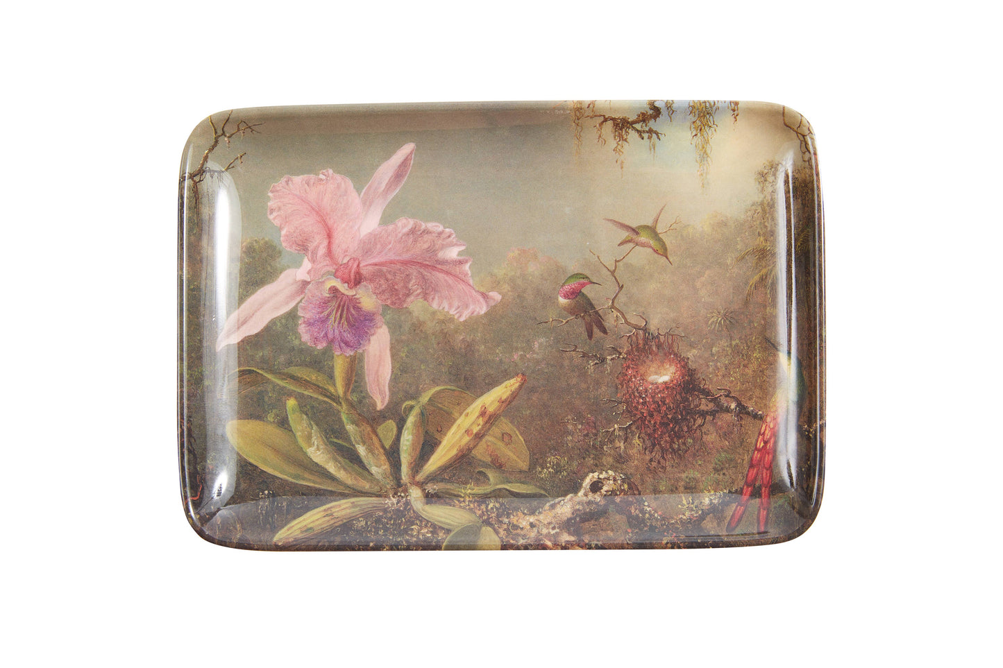Hummingbird Heade Valet Tray One Piece