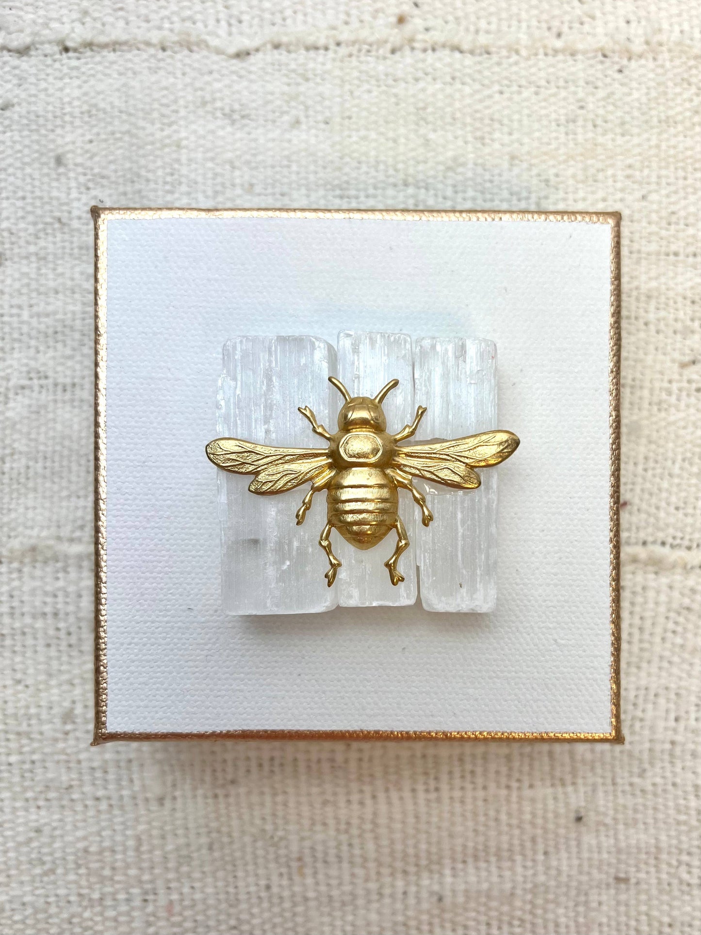 Bee Crystal Canvas