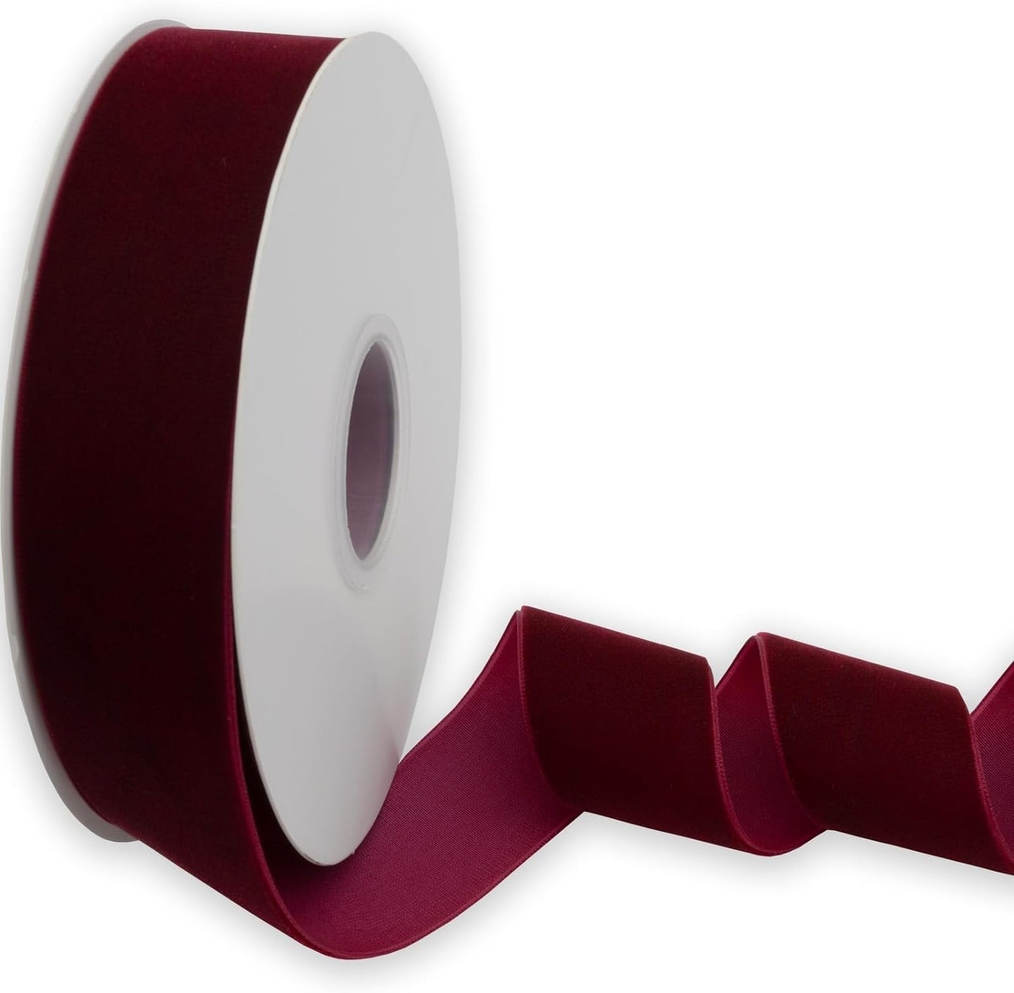 Wine Velvet Ribbon, 10 Yards