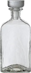 Glass Decanter - Wavy