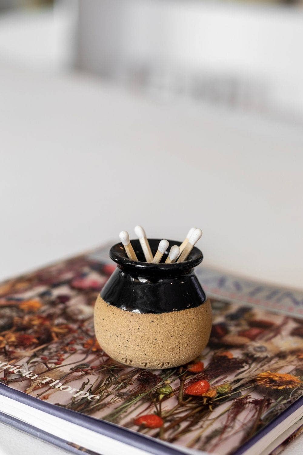 Match Striker - Handmade Two toned Strike Mini Pottery