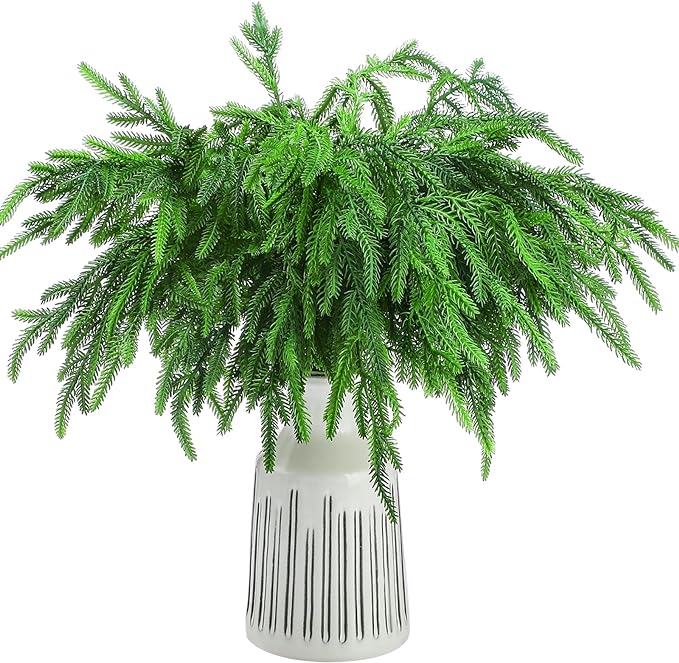 18" Norfolk Pine Branch