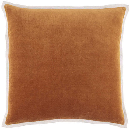Gehry Velvet/Linen Square Pillow
