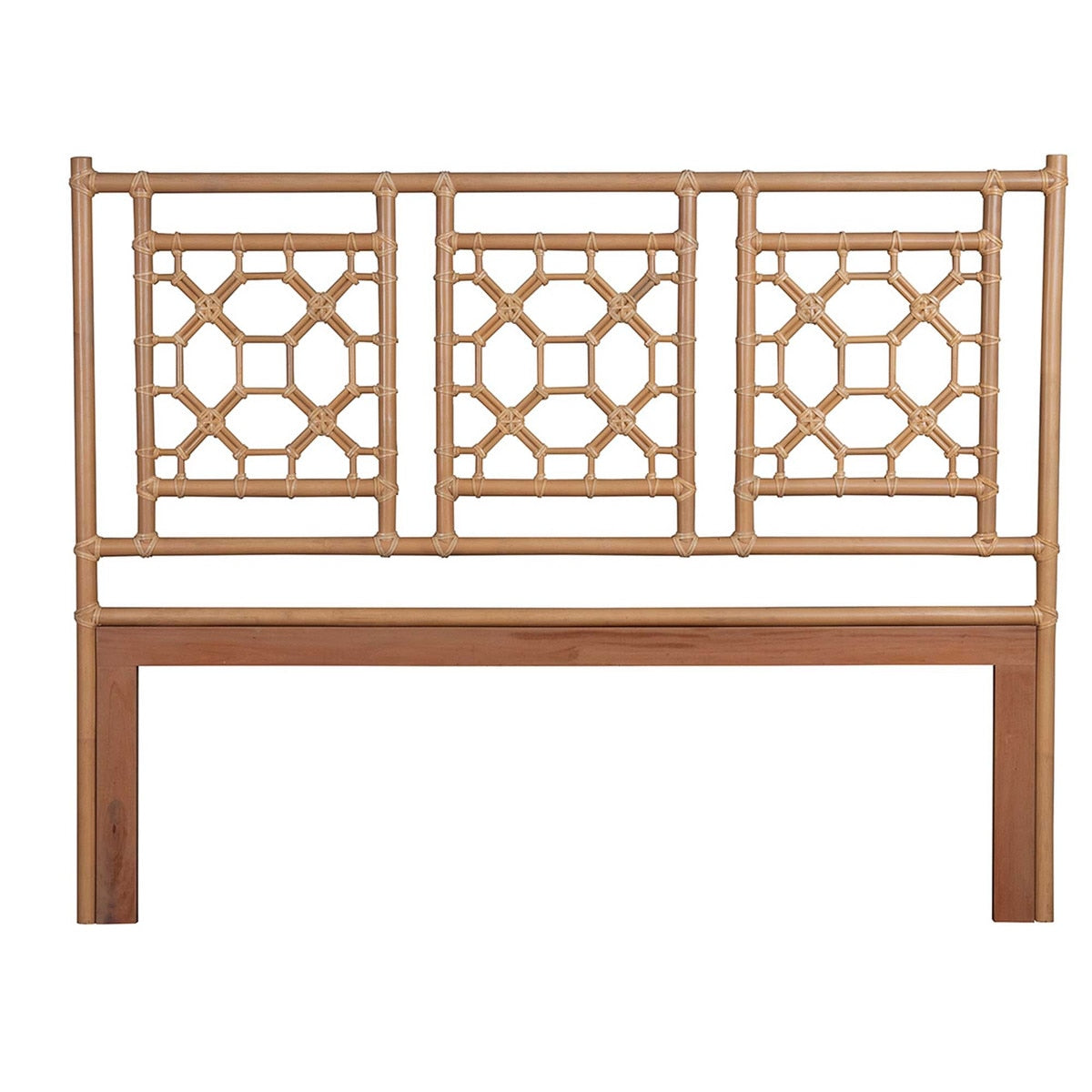 King Rattan Headboard - Natural