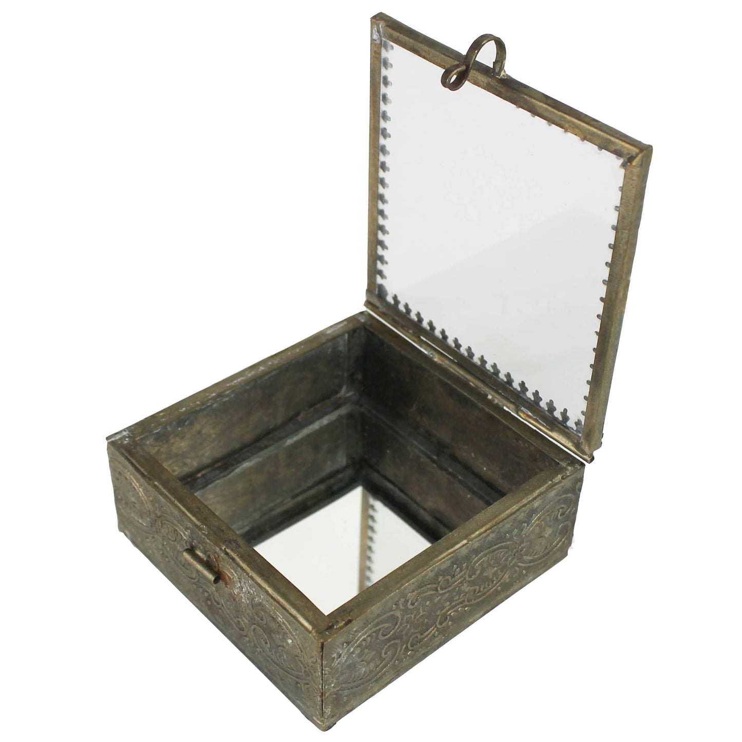 Josephine Mirrored Box - Square, Lrg