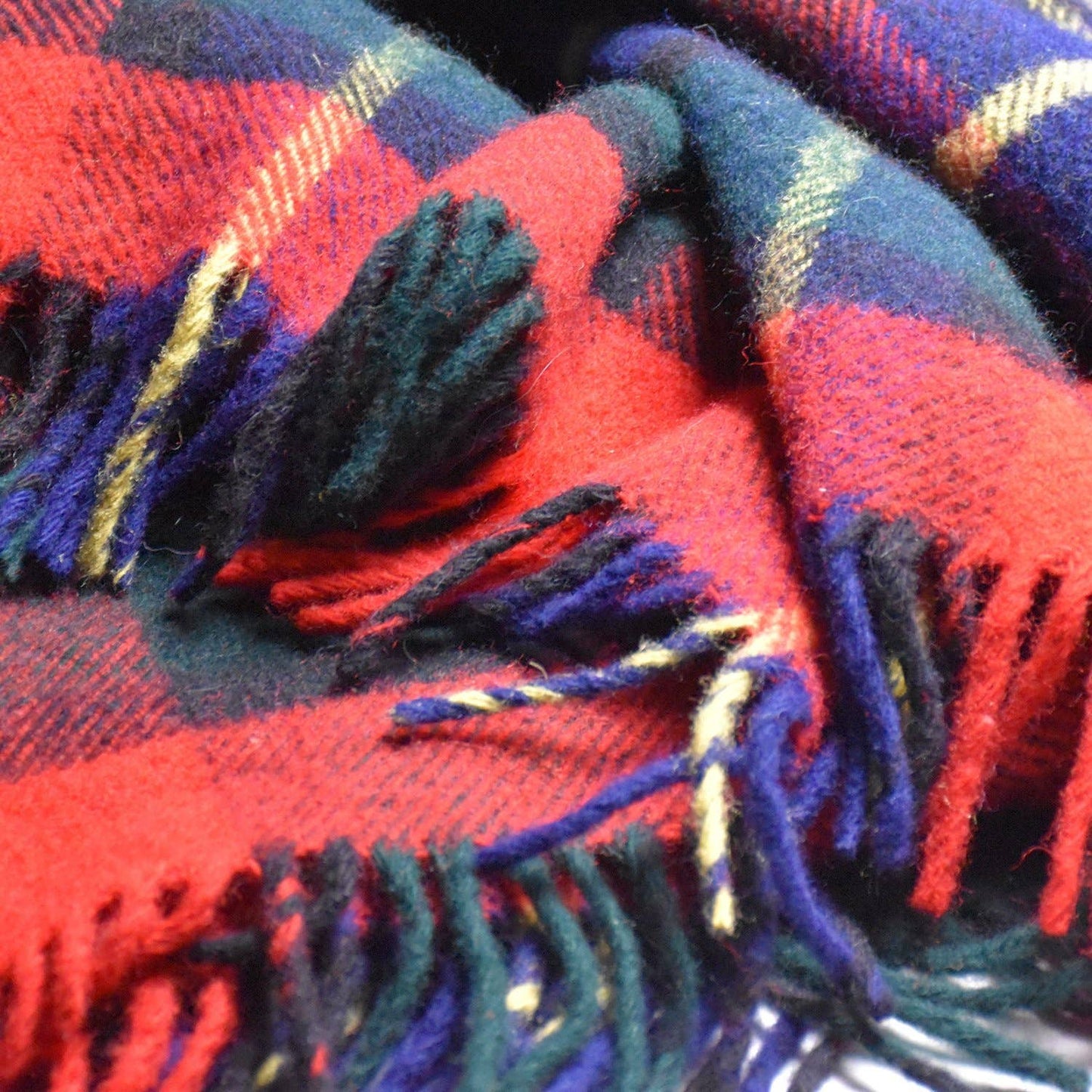 Highland Tweeds Wool Fluffy Throw - Kilgour