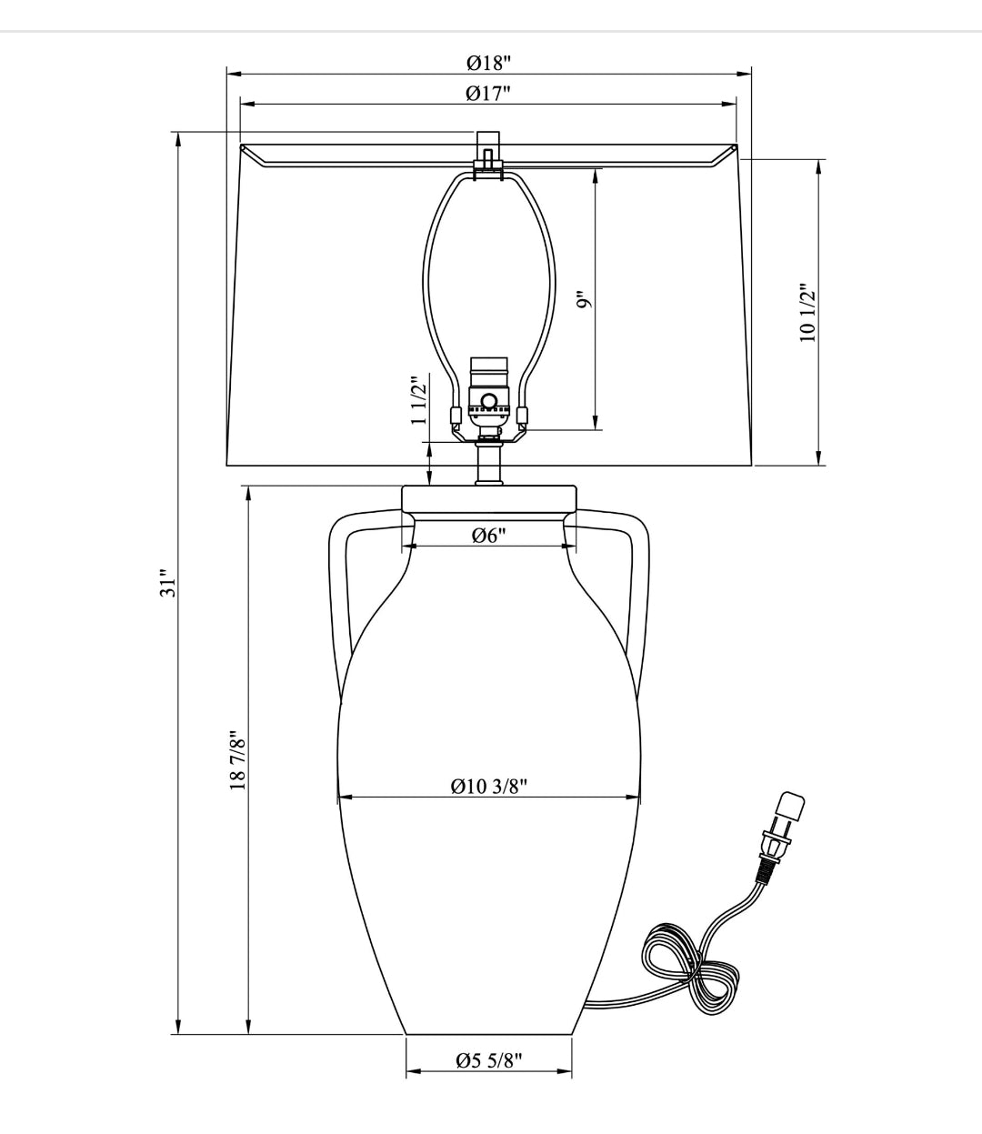 Delilah Table Lamp