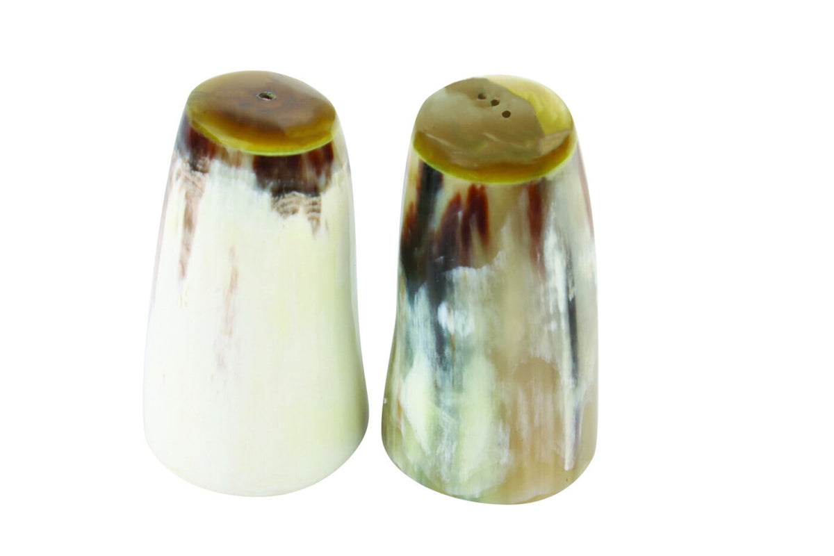 Horn Salt & Pepper Set - Small