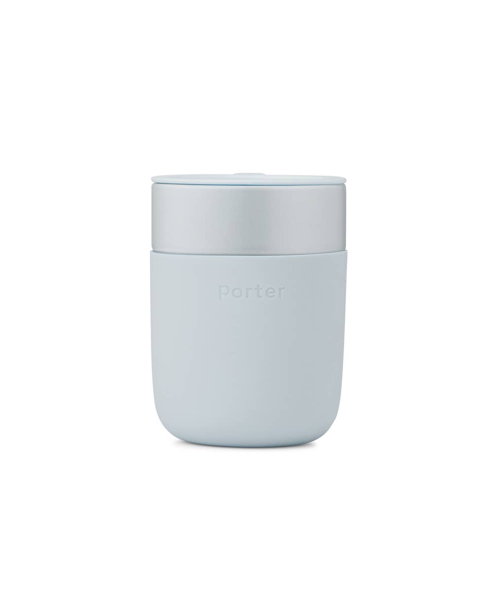 Porter Ceramic Reusable Coffee Mug 12oz: Slate