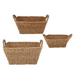 Rectangle Storage Baskets - 3 size varieties