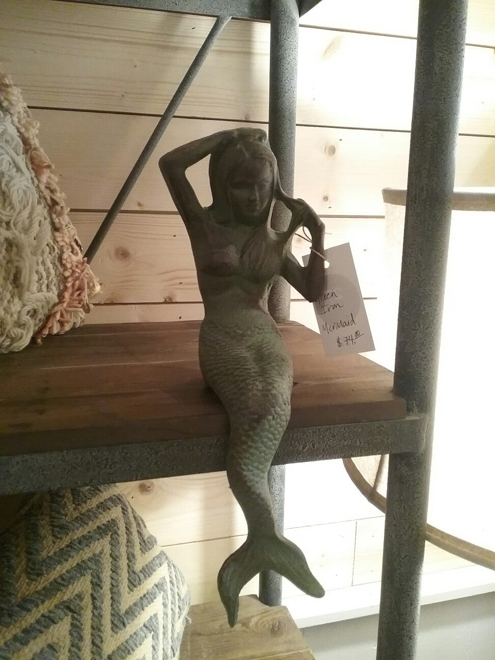 Green Iron Mermaid