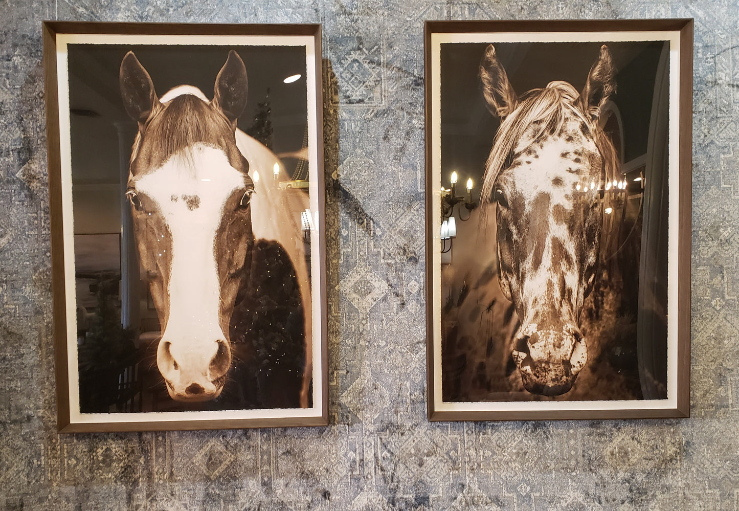 Sepia Horses