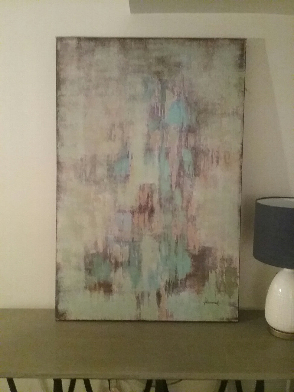 Oil Painting- Abstract Greens