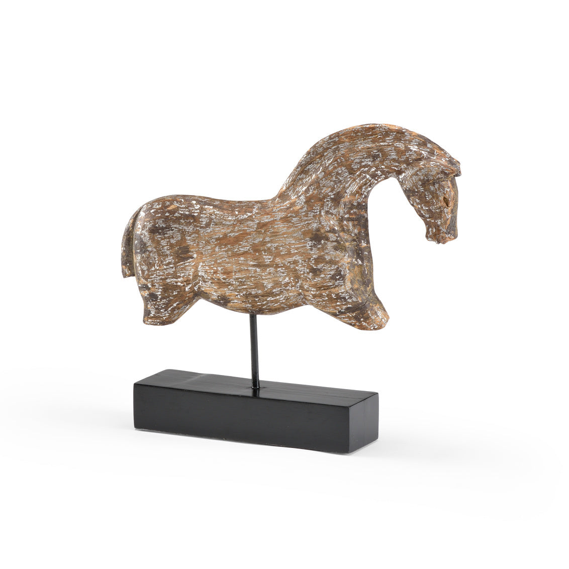 Footless Horse Carving