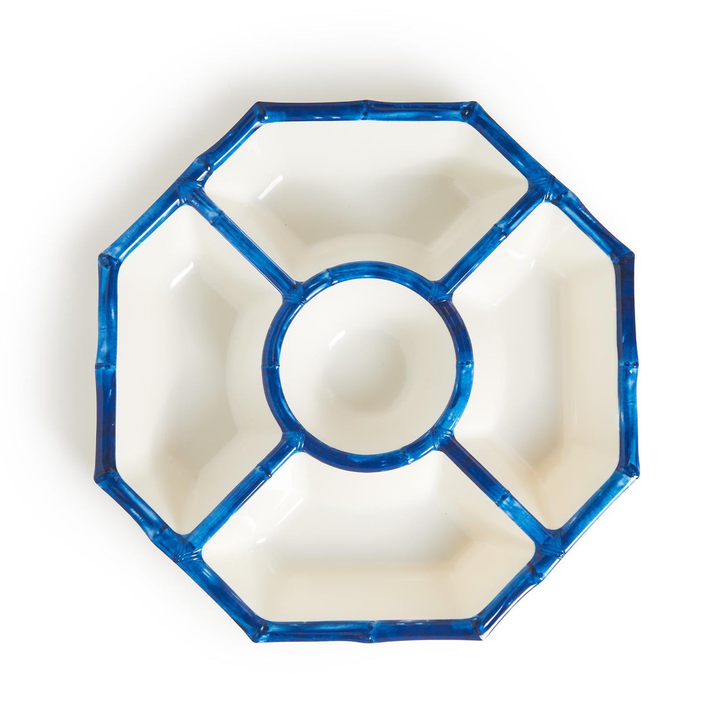 Blue Bamboo Touch Chip and Dip