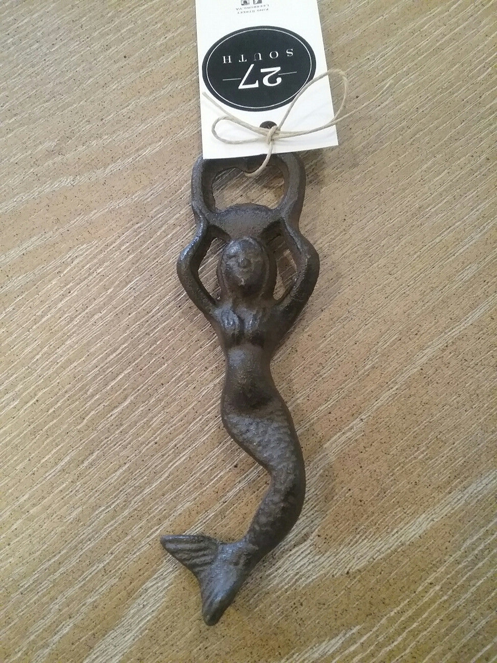 Iron Mermaid Bottle Opener
