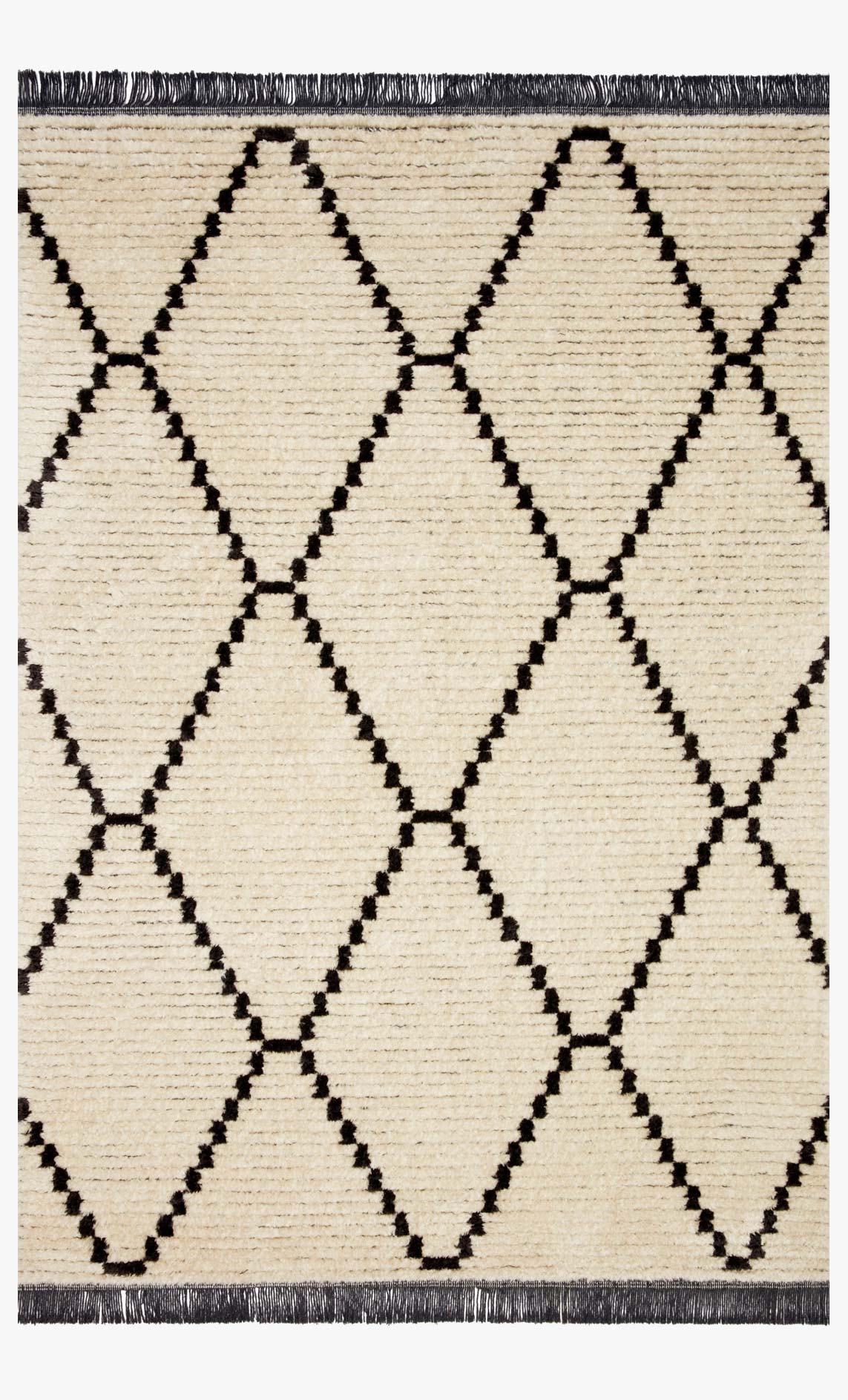 Alice Rug Collection - CJ Cream/Charcoal (04)