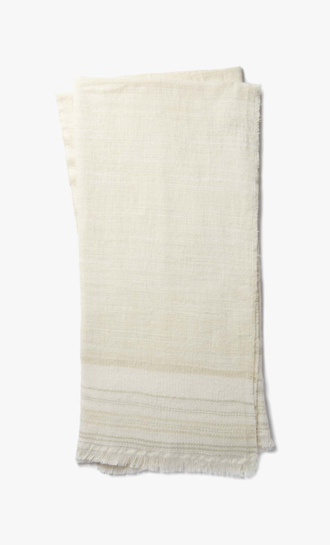 MH Ivory/Beige Throw
