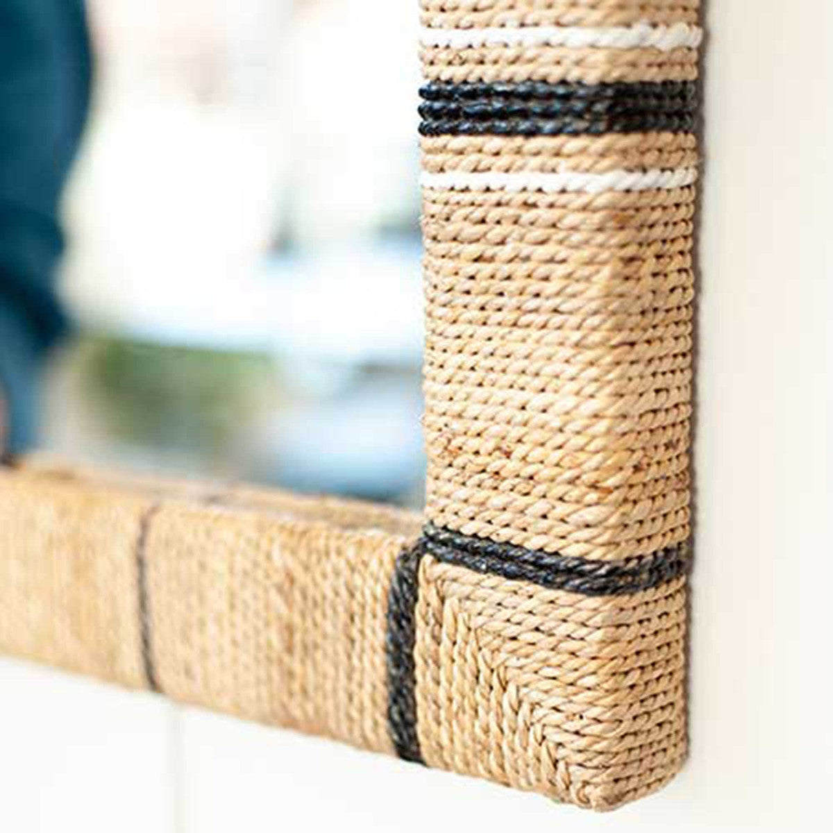 Maui Seagrass Rectangular Mirror