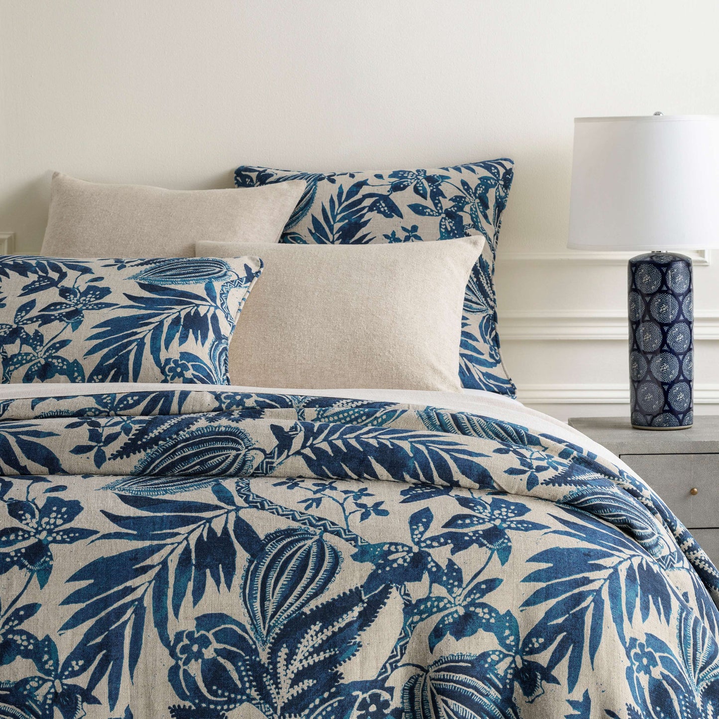 Antigua Linen Duvet Cover Full/Queen