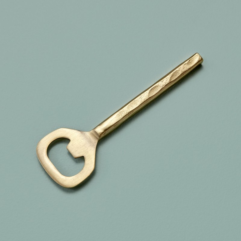 Forged Gold Bottle Opener