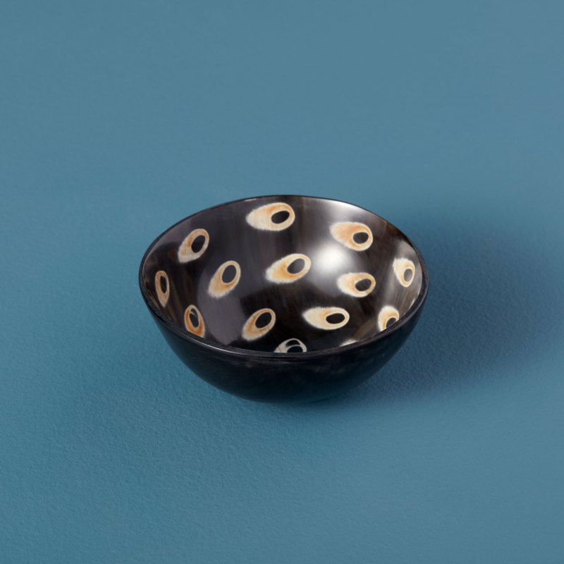 Peacock Horn Bowl