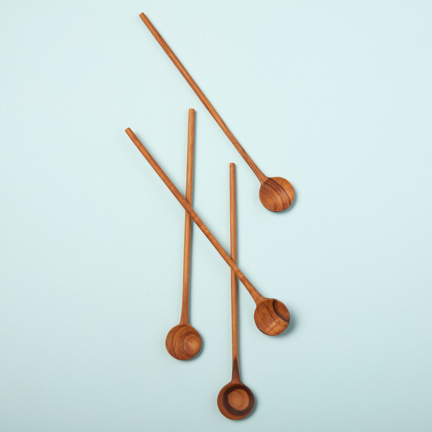 Teak Stirrers- Set/4