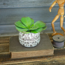 Short Geometric Planter