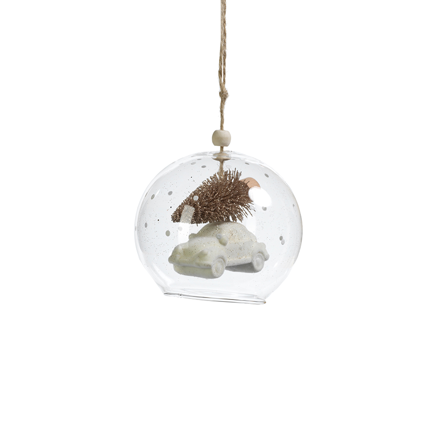 Tree on Car Ornament