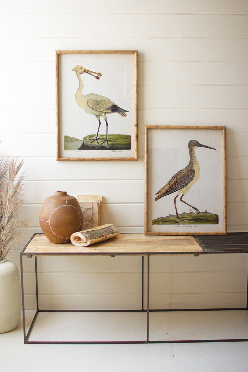 Shorebirds Under Glass- Sold Individually