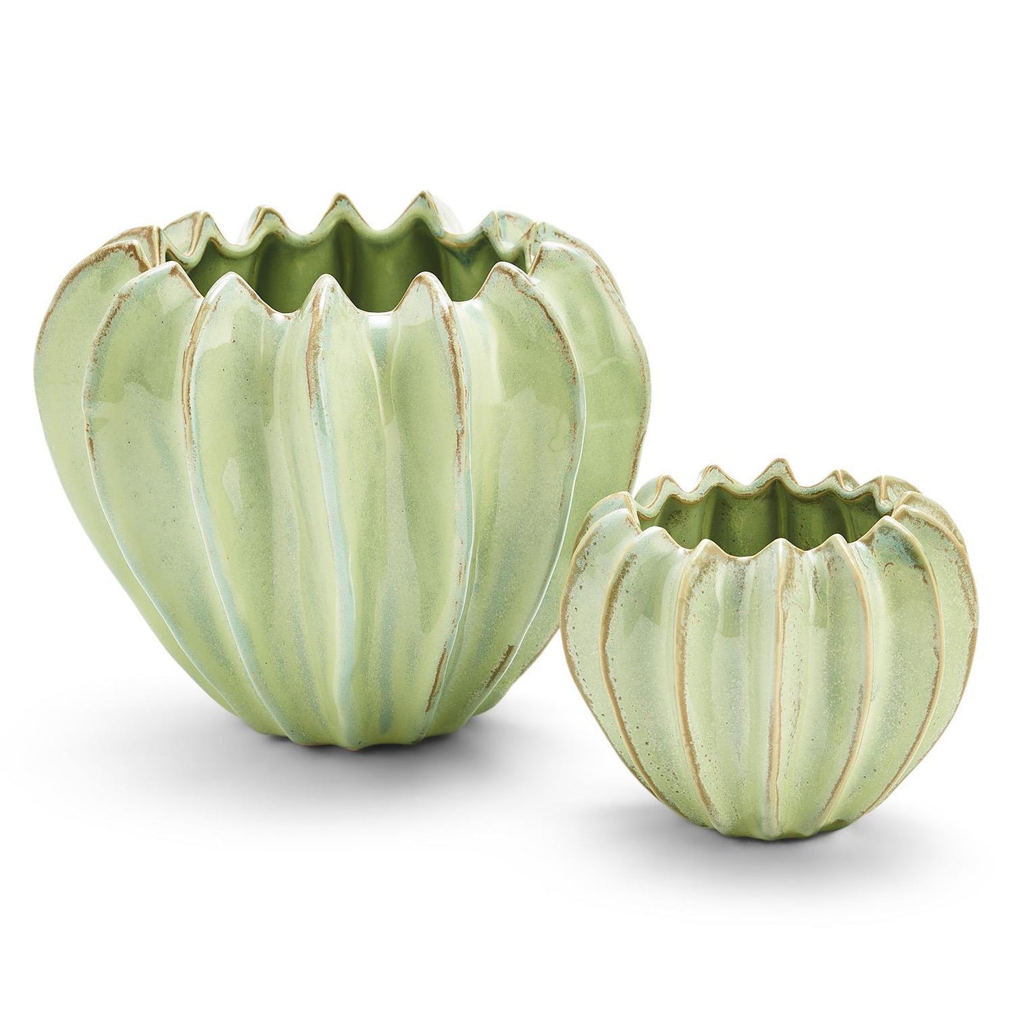 Celadon Gourd Vases