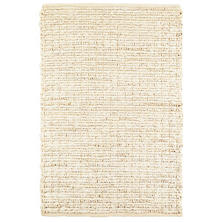 Dunes Bleached Oak woven jute rug 2x3