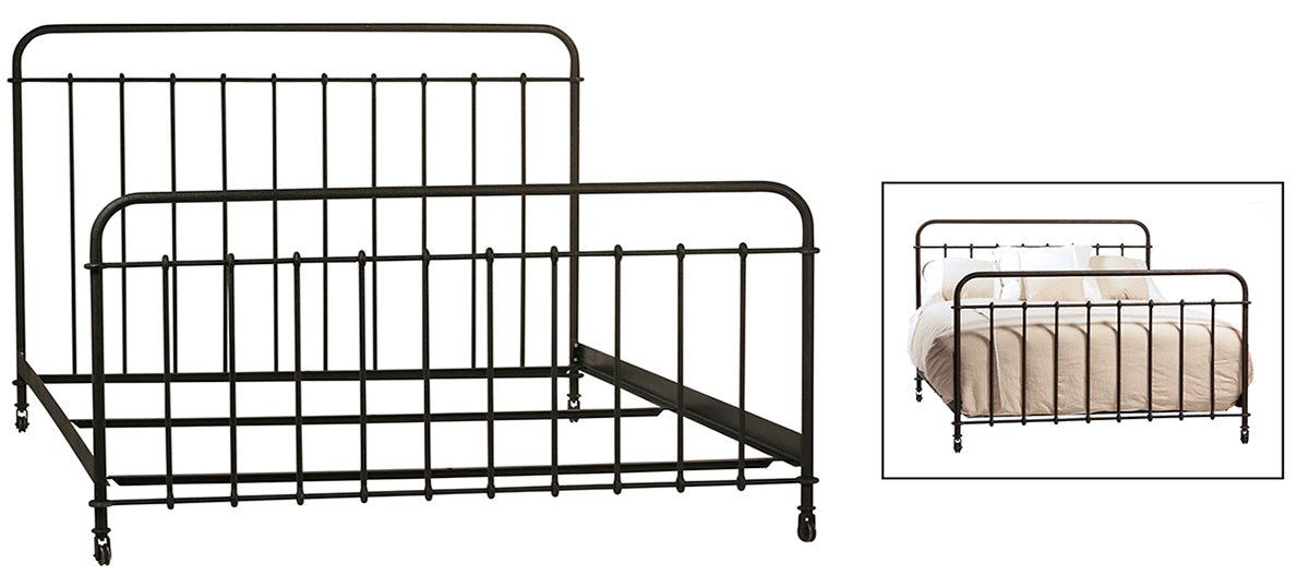 King Iron Baldwin Bed