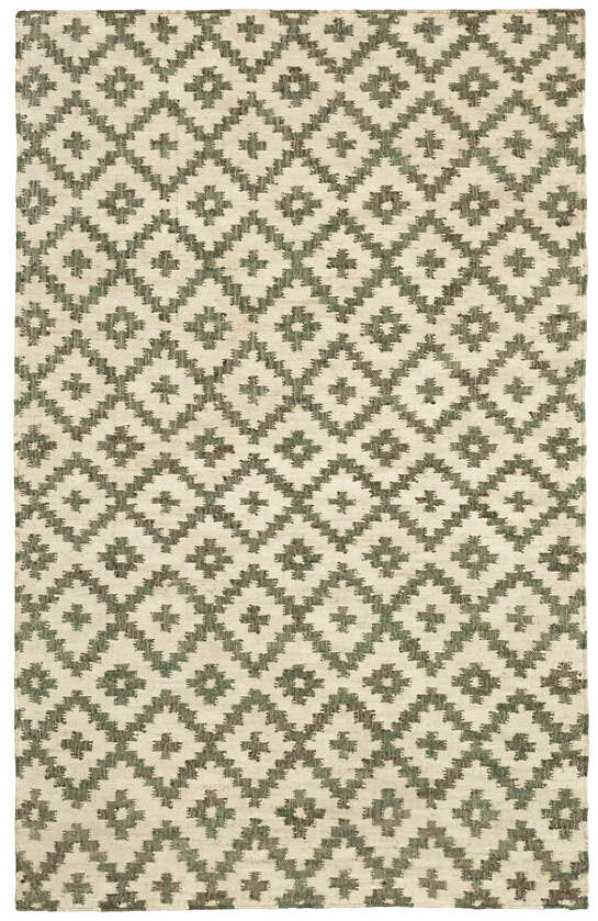 Gizi Evergreen Woven Jute Rug - 2'x3'