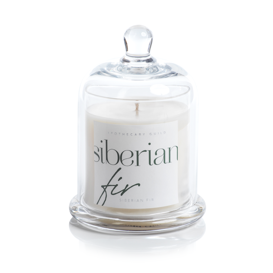 Apothecary Candle Jar w/Dome