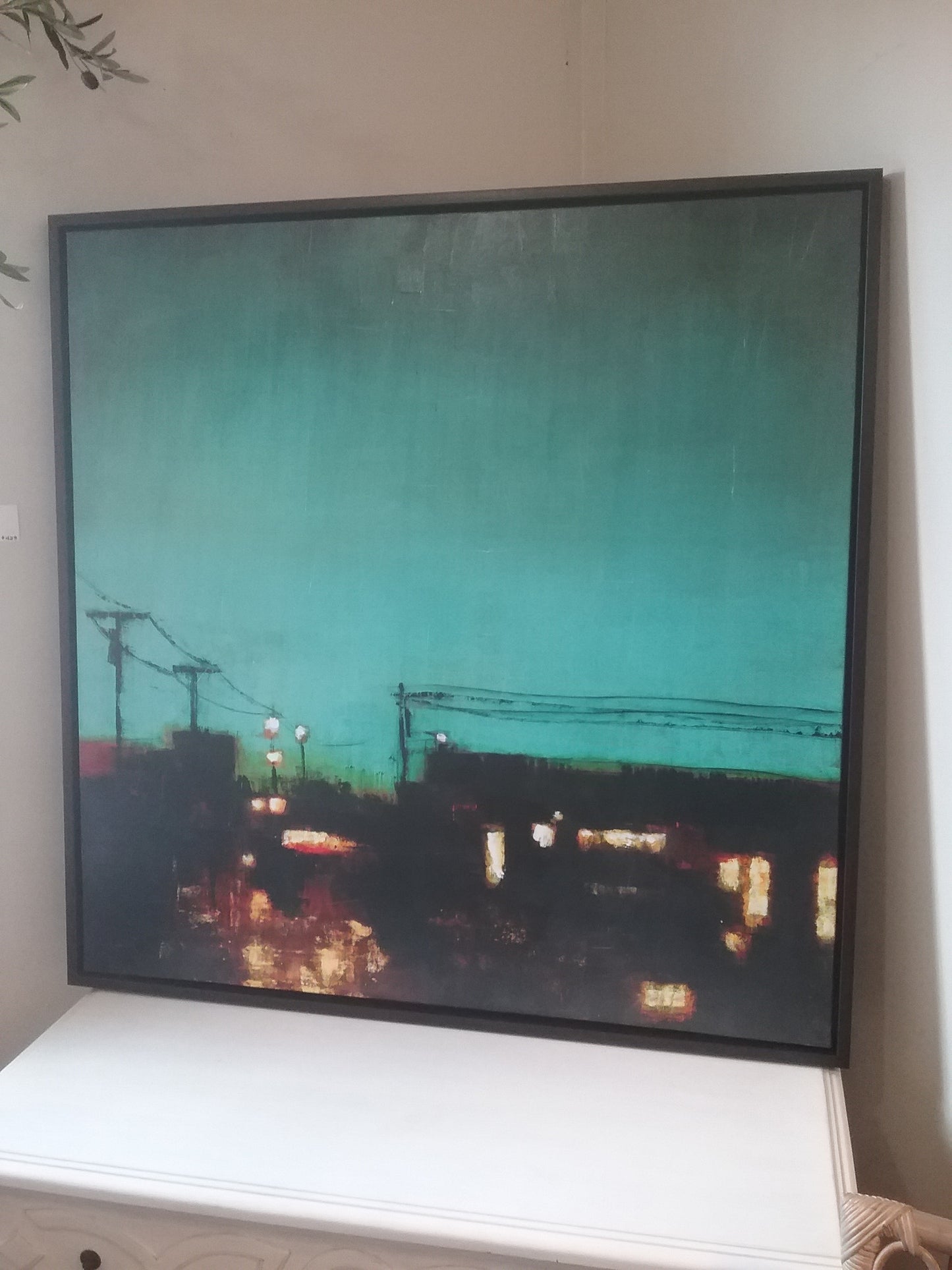 "Lights Out" - 40x40