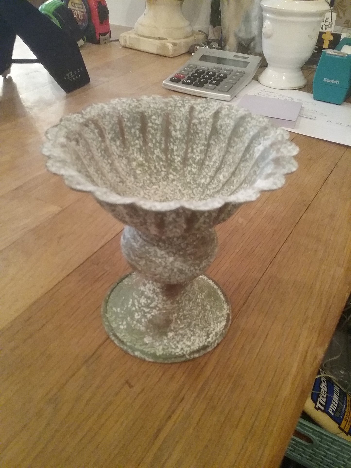 Tall Fluted Urn