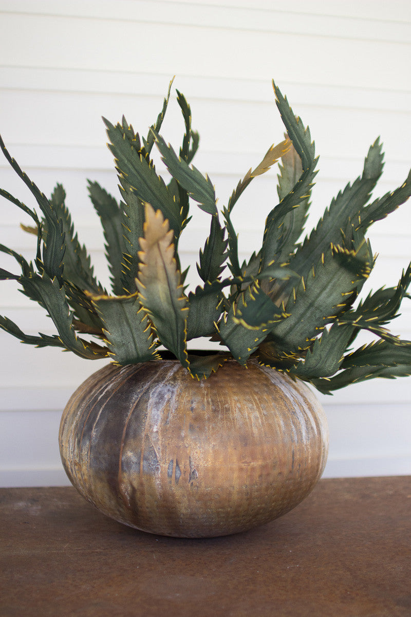 Antique Verdigris Planter