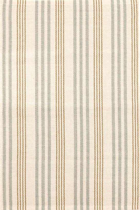 Olive Branch Woven Cotton Rug - 2'x3'