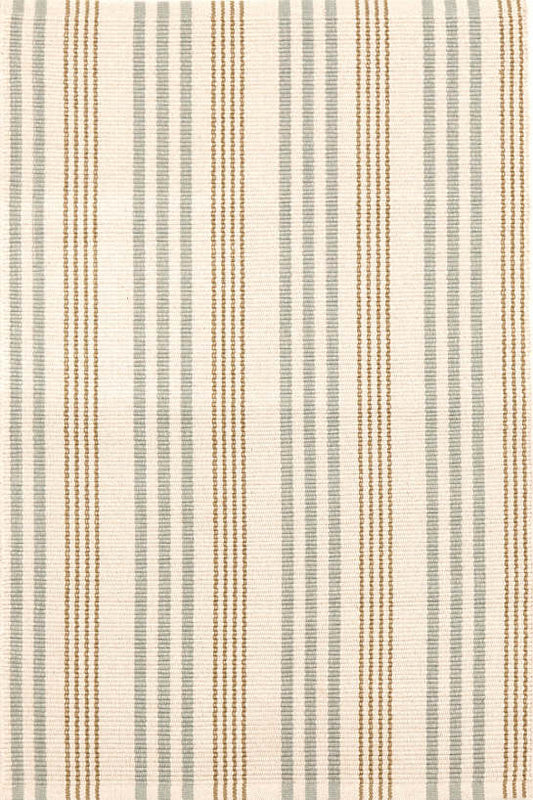 Olive Branch Woven Cotton Rug  - 2'x3'