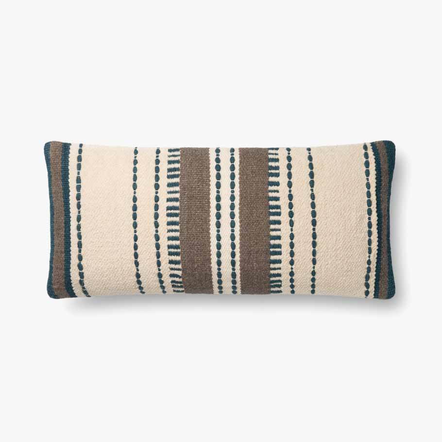 MH Blue / Natural Pillow