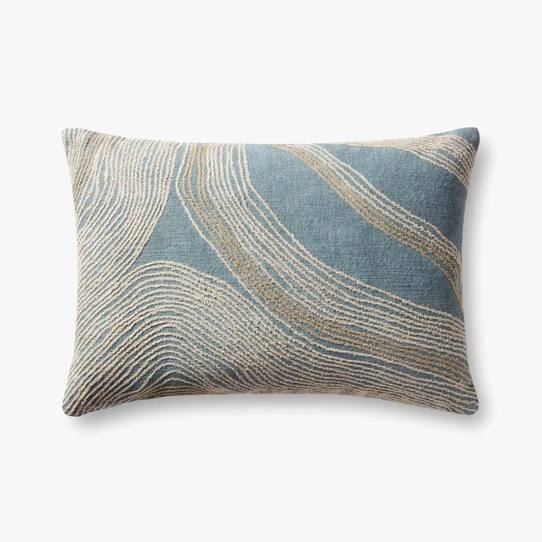 Waves Woven Pillow