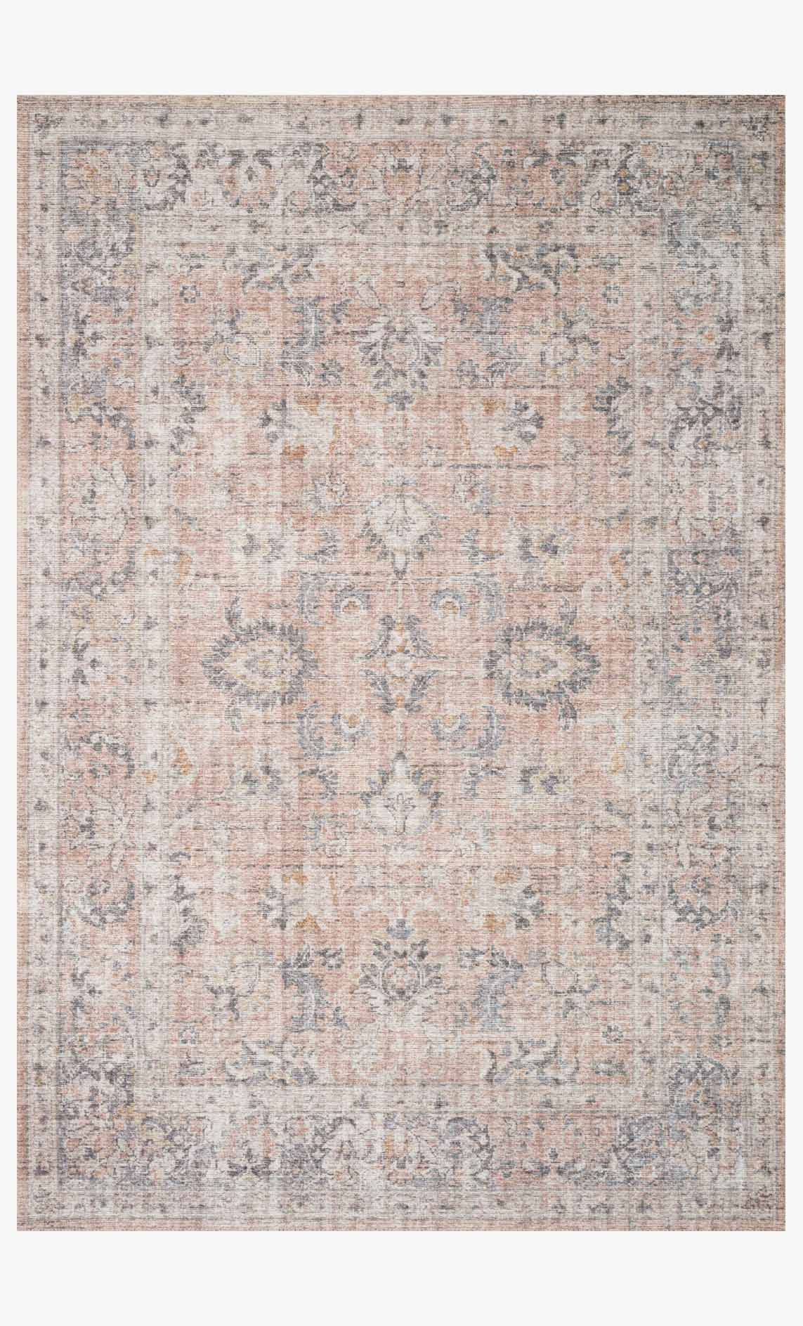 Skye Rug Collection Blush/Grey (01)