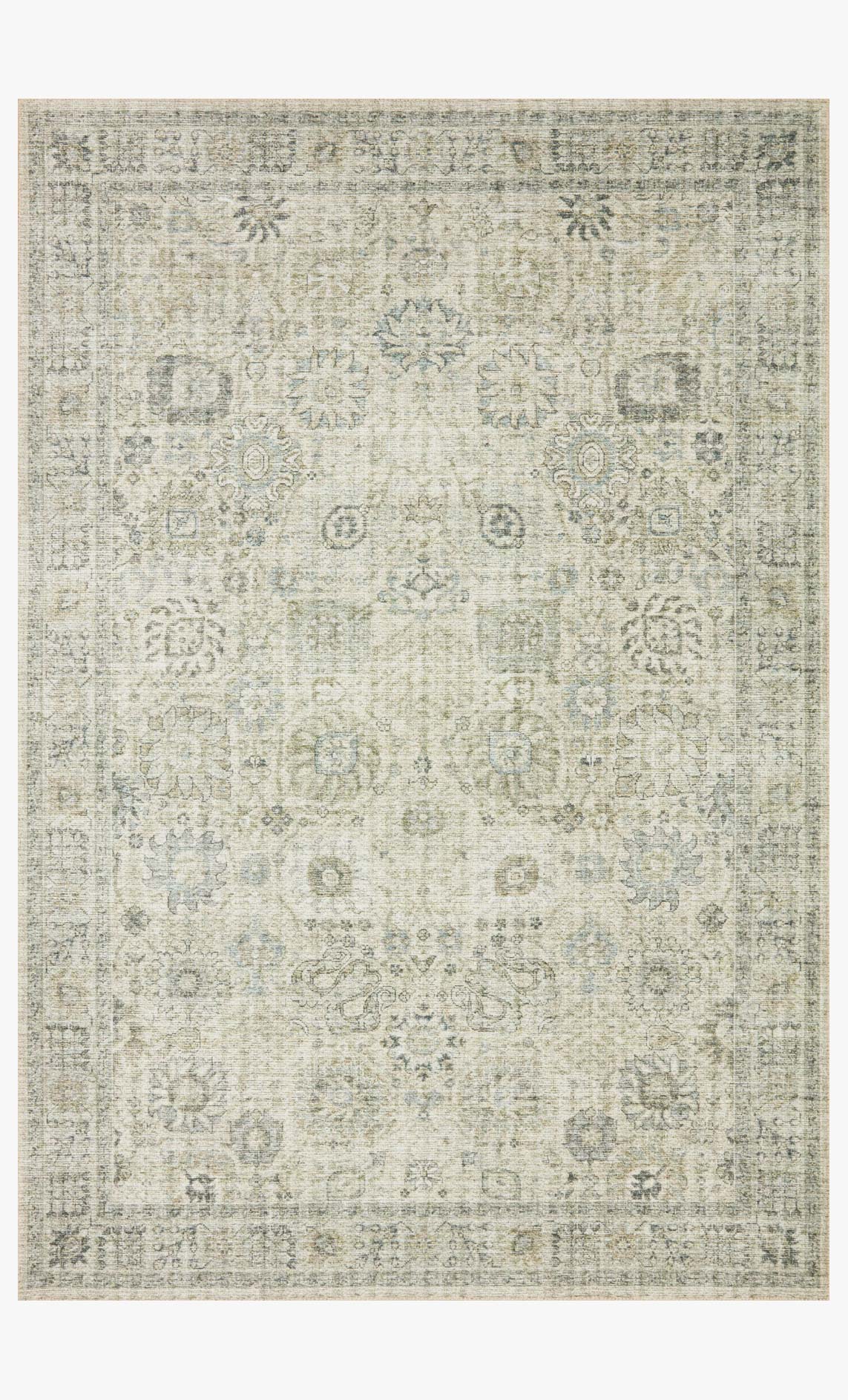 Skye Rug Collection - Natural/Sage (14)